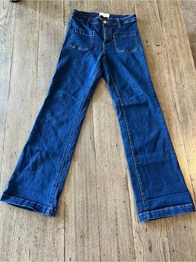 La Petite Étoile Paris Dark Wash Bootcut Jeans FR 38 / M